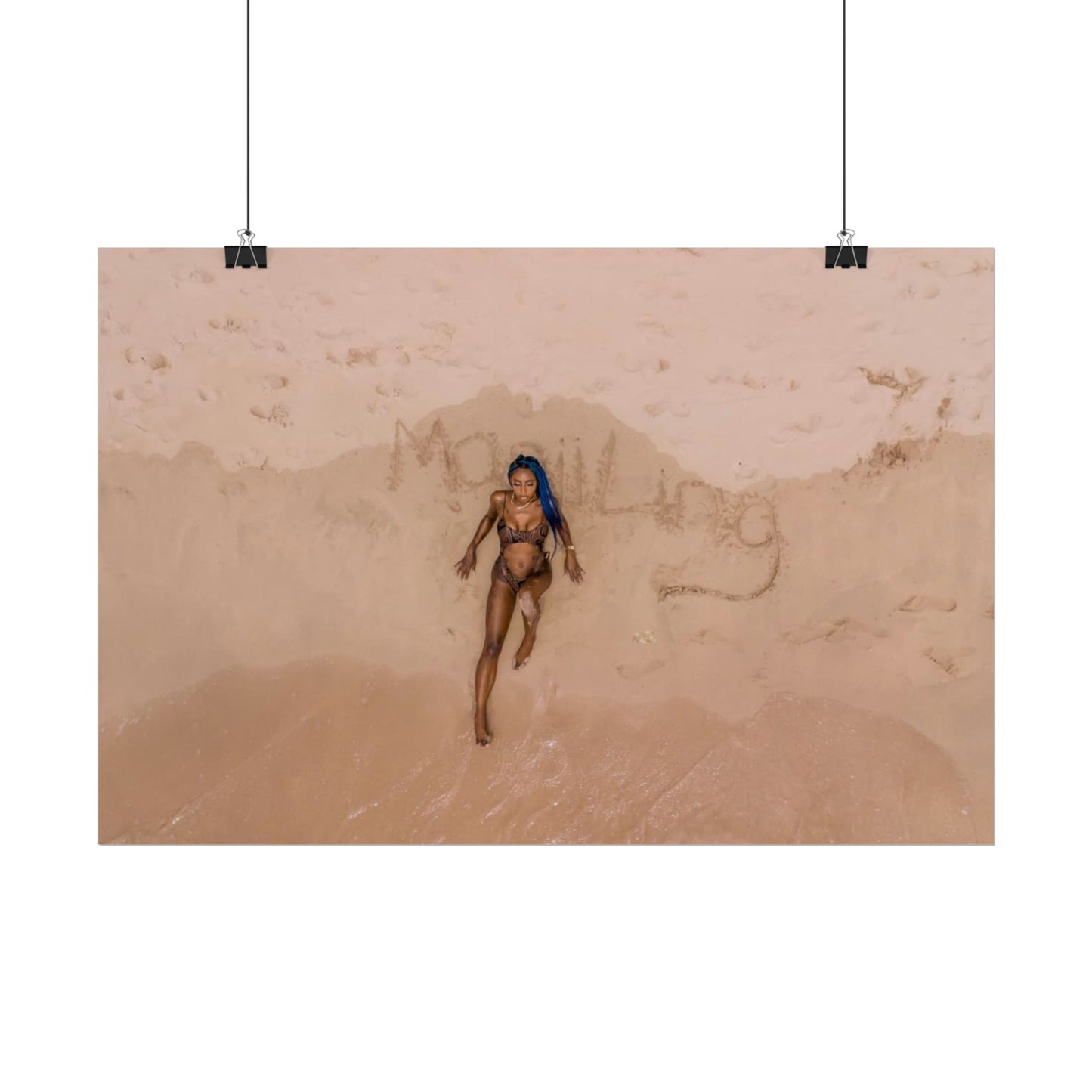 “Eternal Mark” – STILL HER Written in Sand Limited Edition Poster