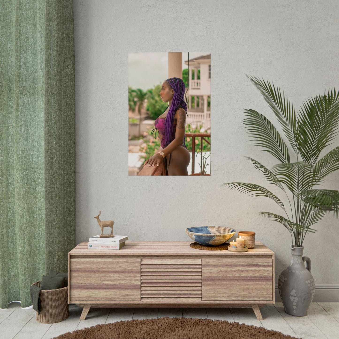 “Purple Reign” – STILL HER Balcony Bliss Limited Edition Poster