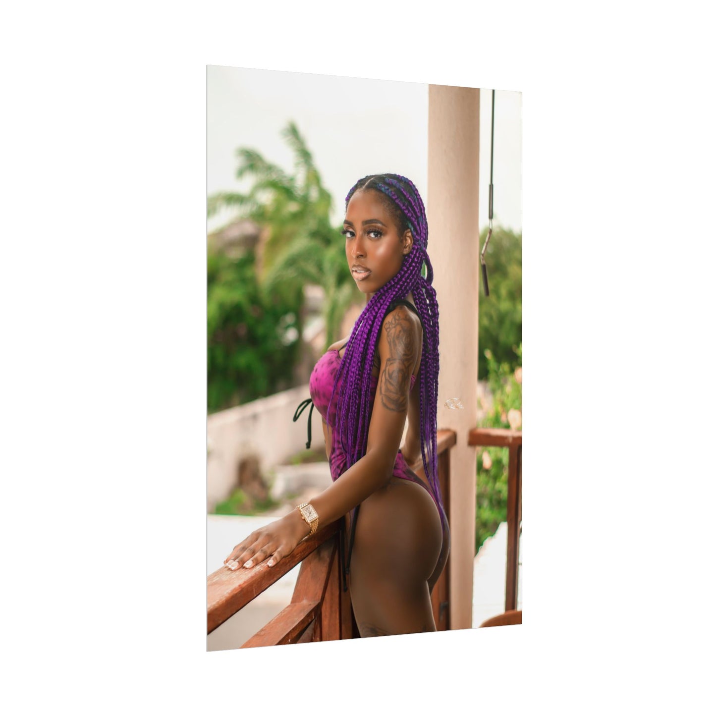 “Balcony Glow” – STILL HER Balcony Bliss Limited Edition Poster