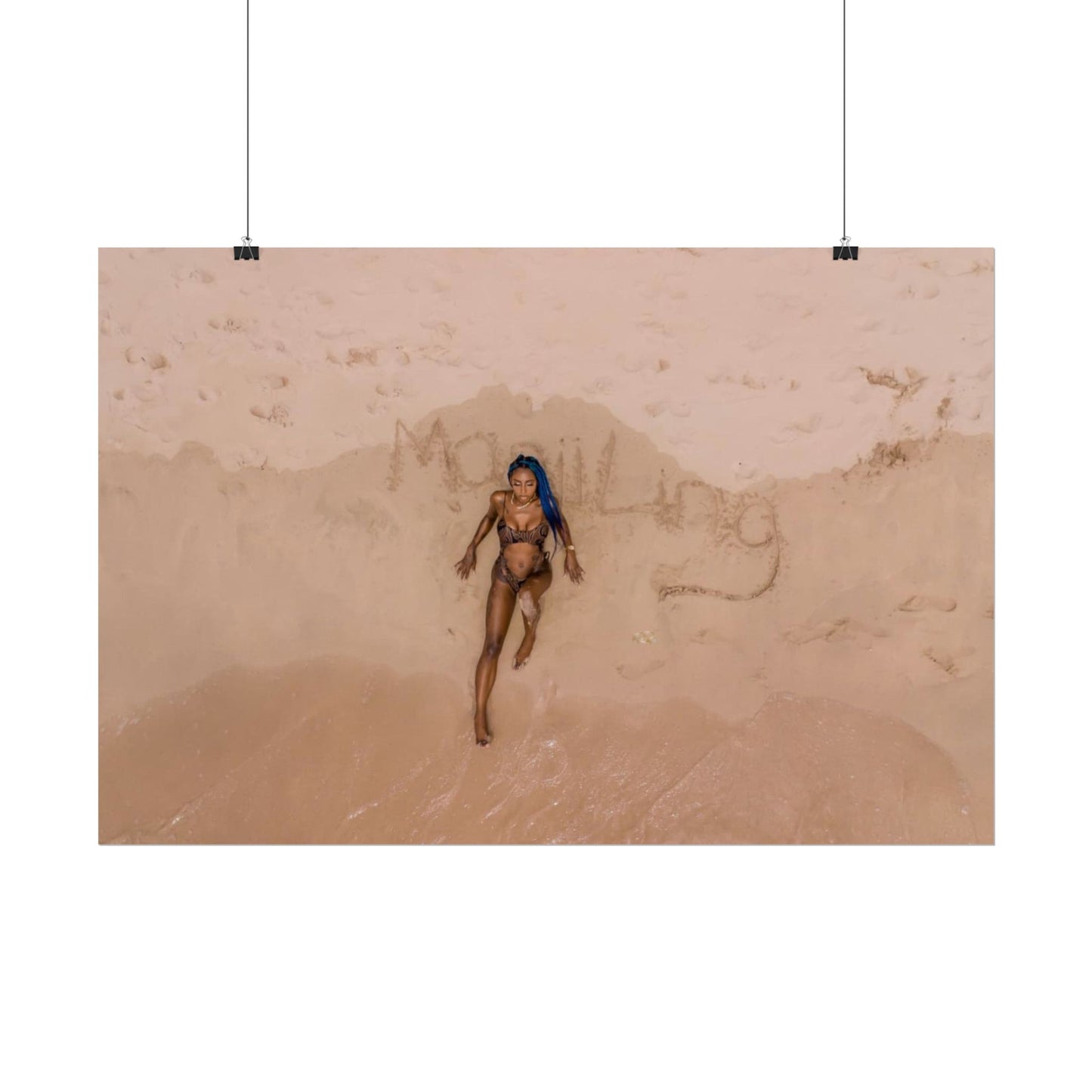 “Eternal Mark” – STILL HER Written in Sand Limited Edition Poster