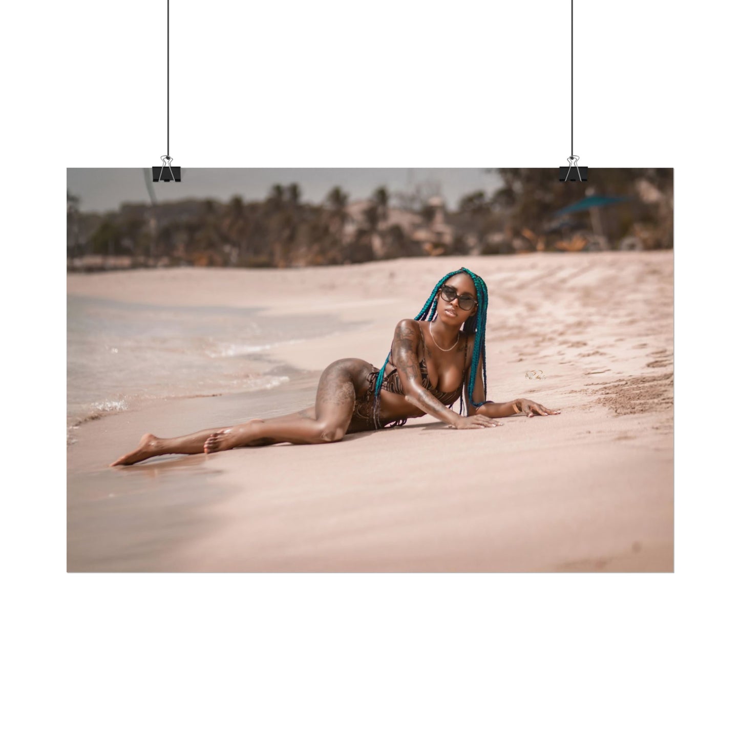 “Still Her” Ocean Wave Series – Blue Flame *Limited Edition Poster*