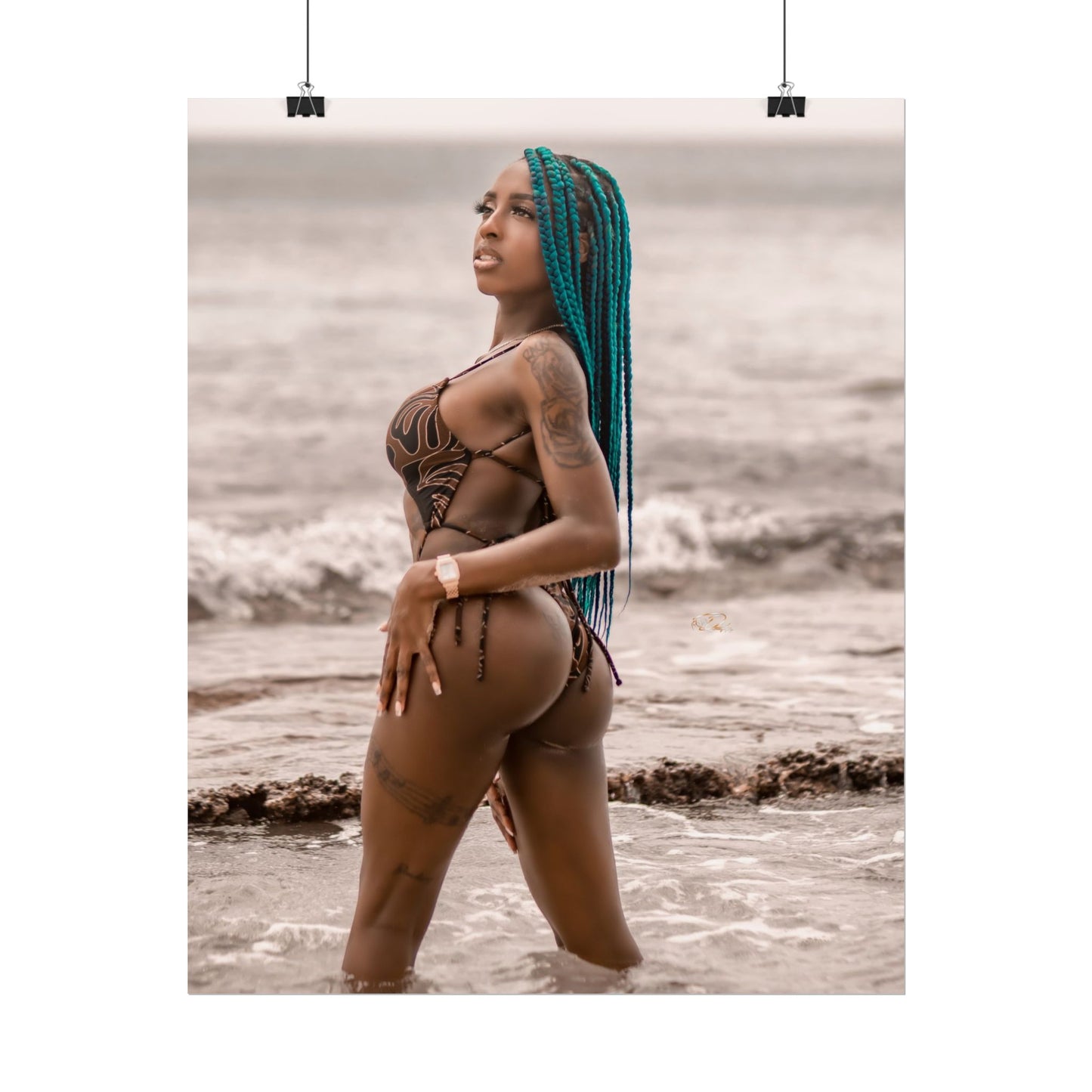 “Still Her” Ocean Wave Series – 'Storm’s Edge' Limited Edition Poster