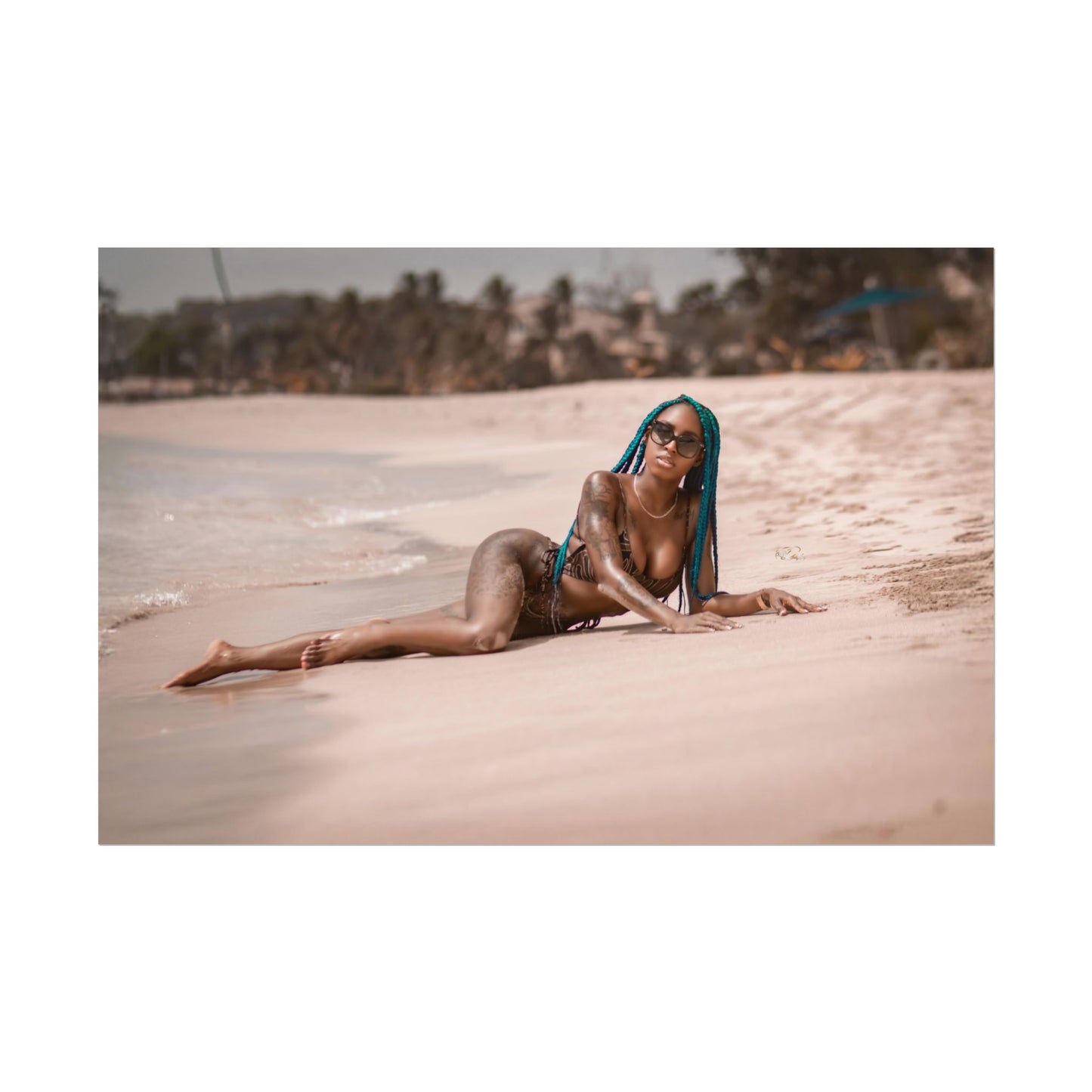 “Still Her” Ocean Wave Series – Blue Flame *Limited Edition Poster*