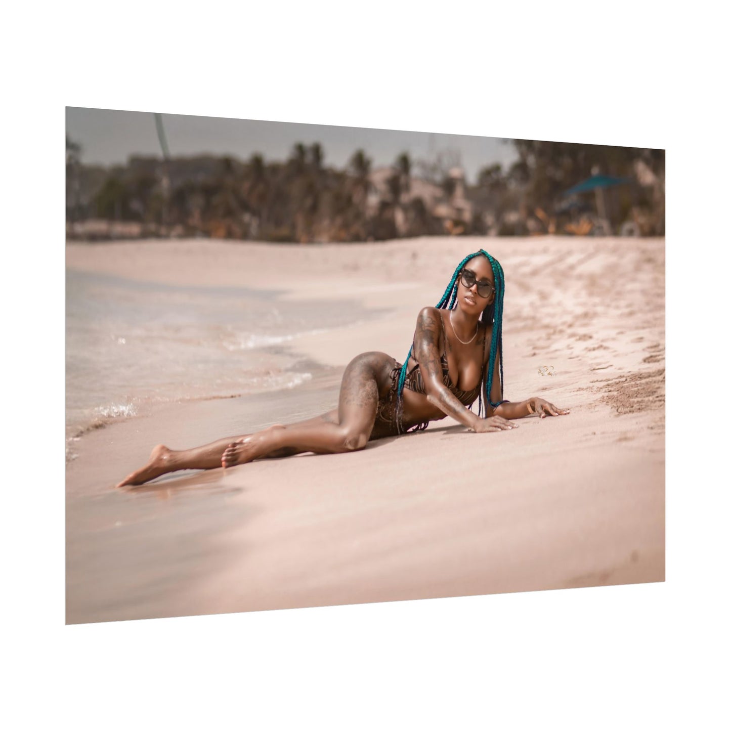 “Still Her” Ocean Wave Series – Blue Flame *Limited Edition Poster*