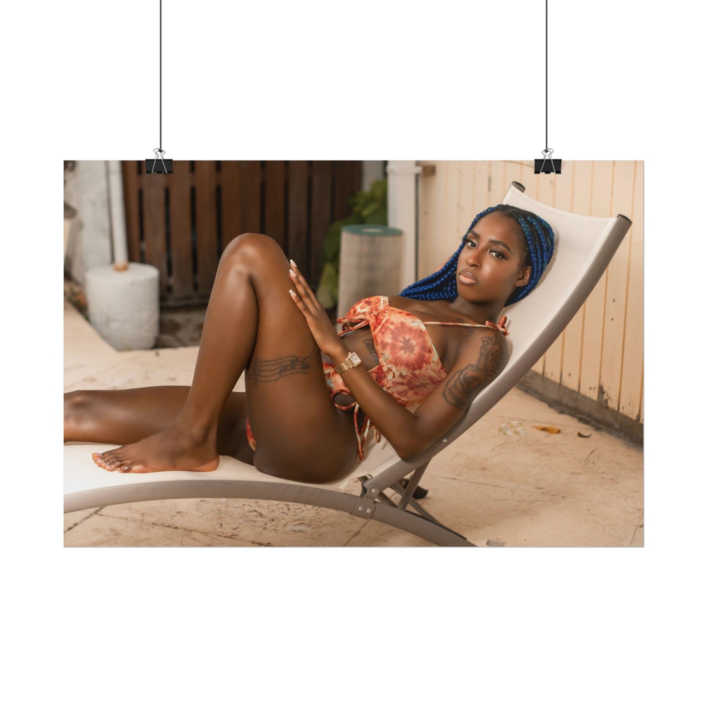 “Courtyard Bloom” – STILL HER Poolside Dreams Limited Edition Poster