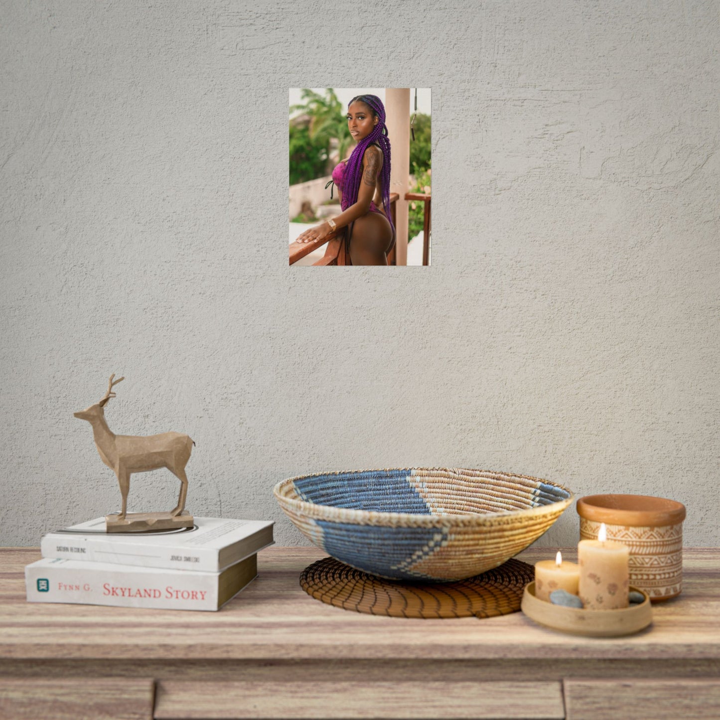 “Balcony Glow” – STILL HER Balcony Bliss Limited Edition Poster