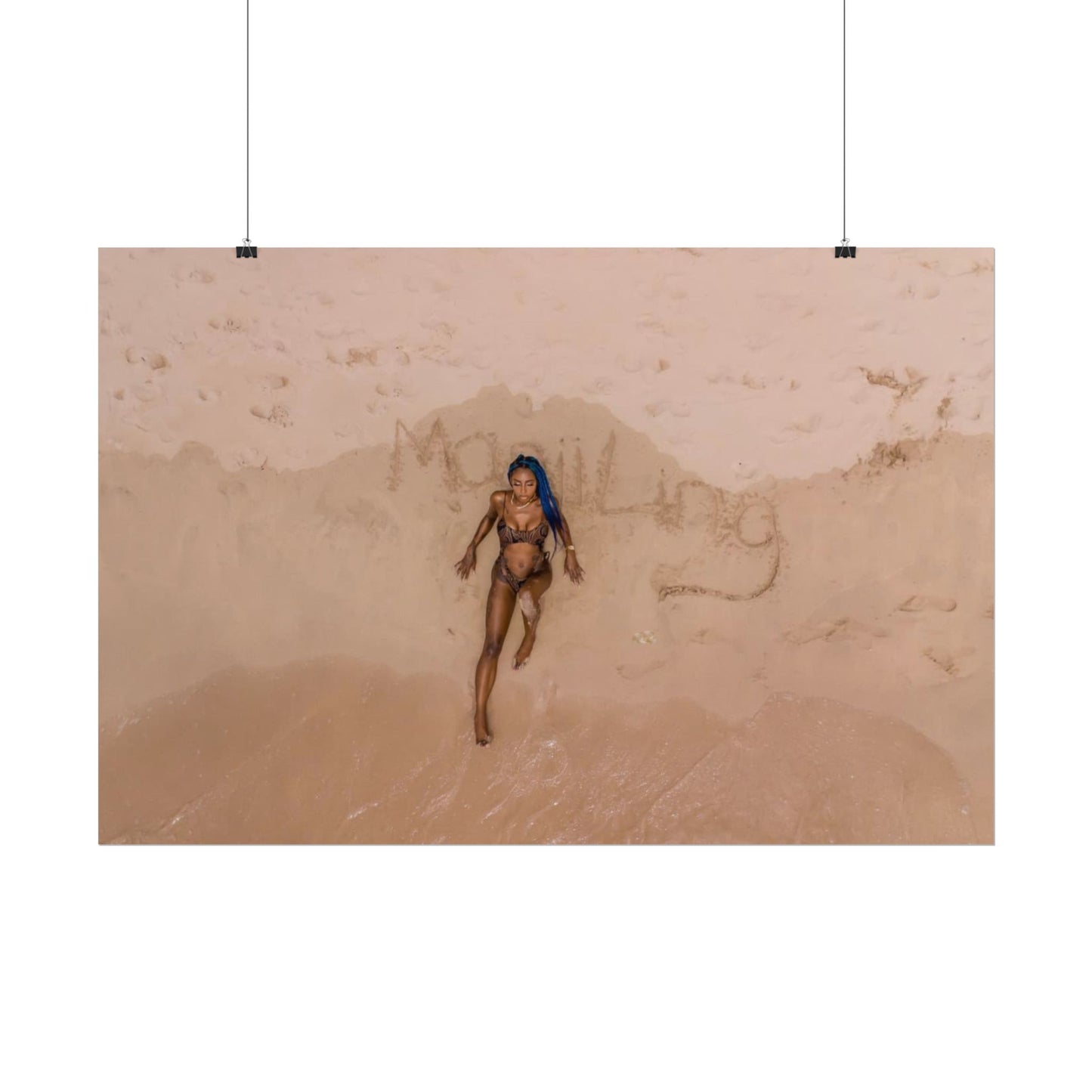 “Eternal Mark” – STILL HER Written in Sand Limited Edition Poster