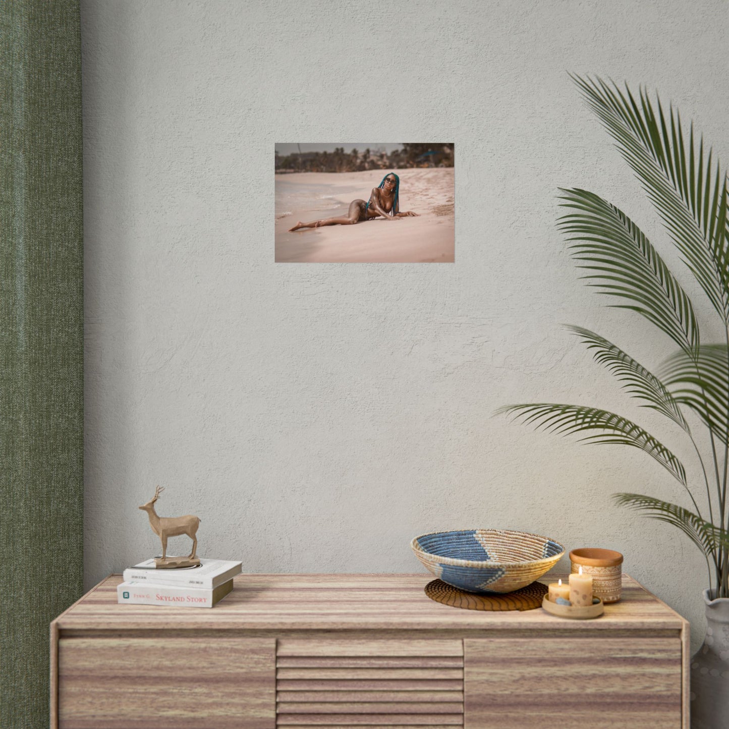 “Still Her” Ocean Wave Series – Blue Flame *Limited Edition Poster*