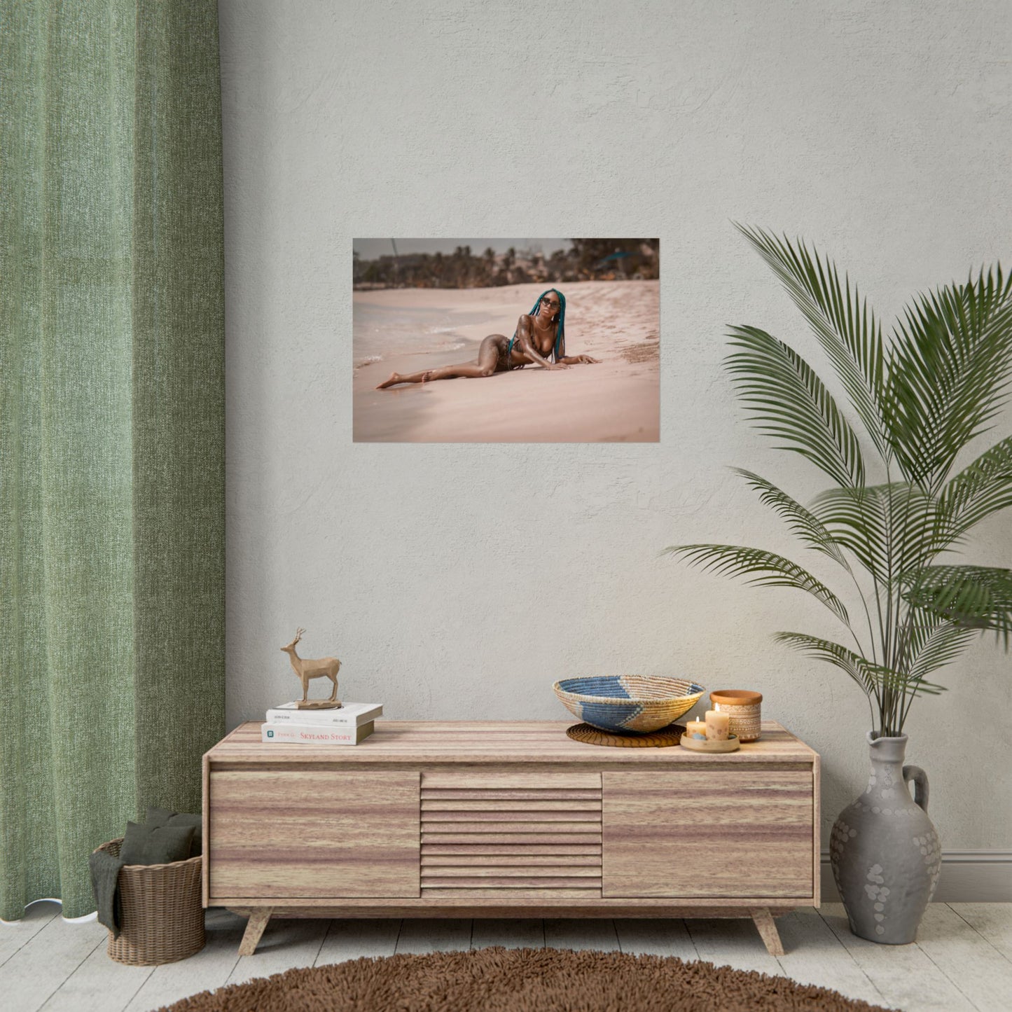 “Still Her” Ocean Wave Series – Blue Flame *Limited Edition Poster*