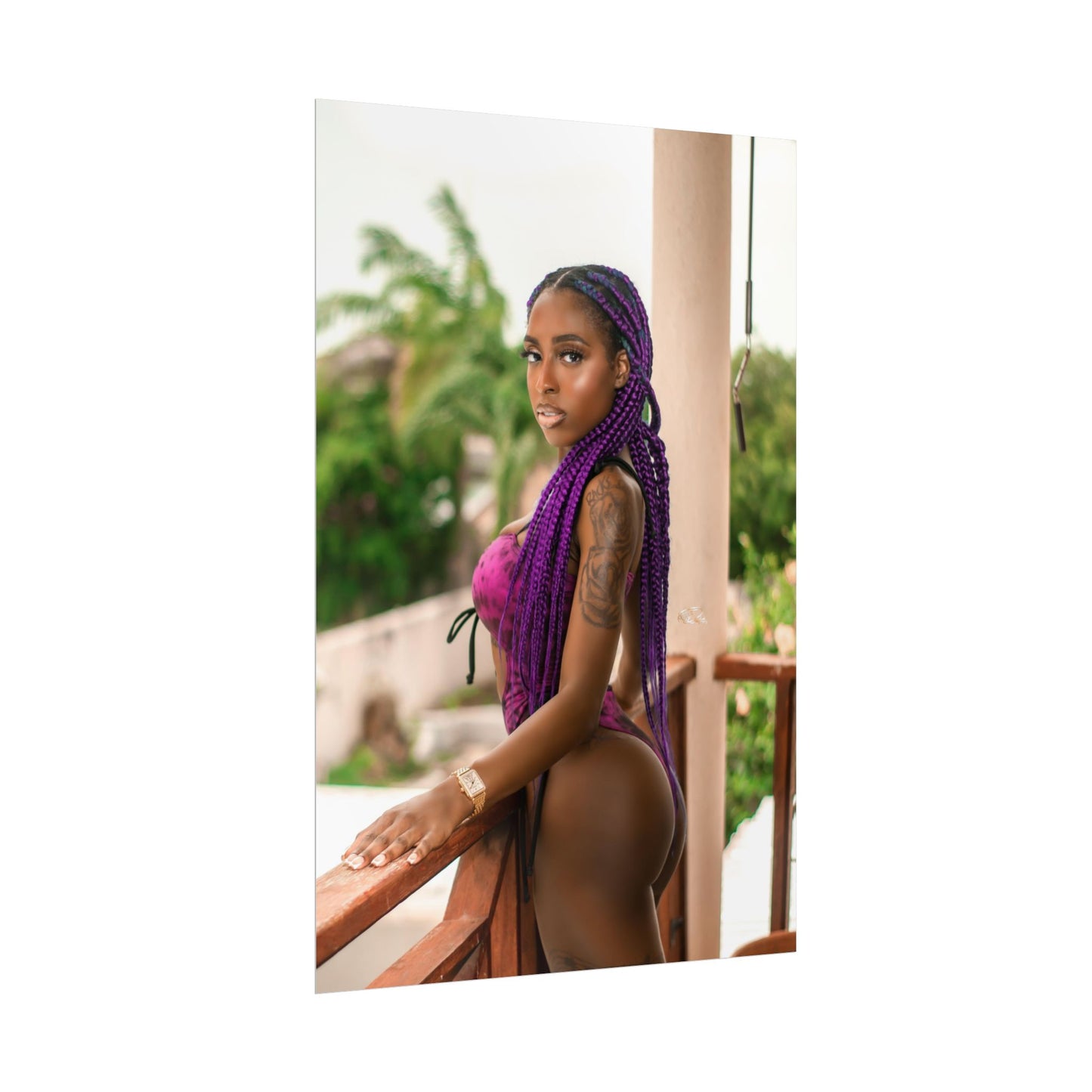 “Balcony Glow” – STILL HER Balcony Bliss Limited Edition Poster