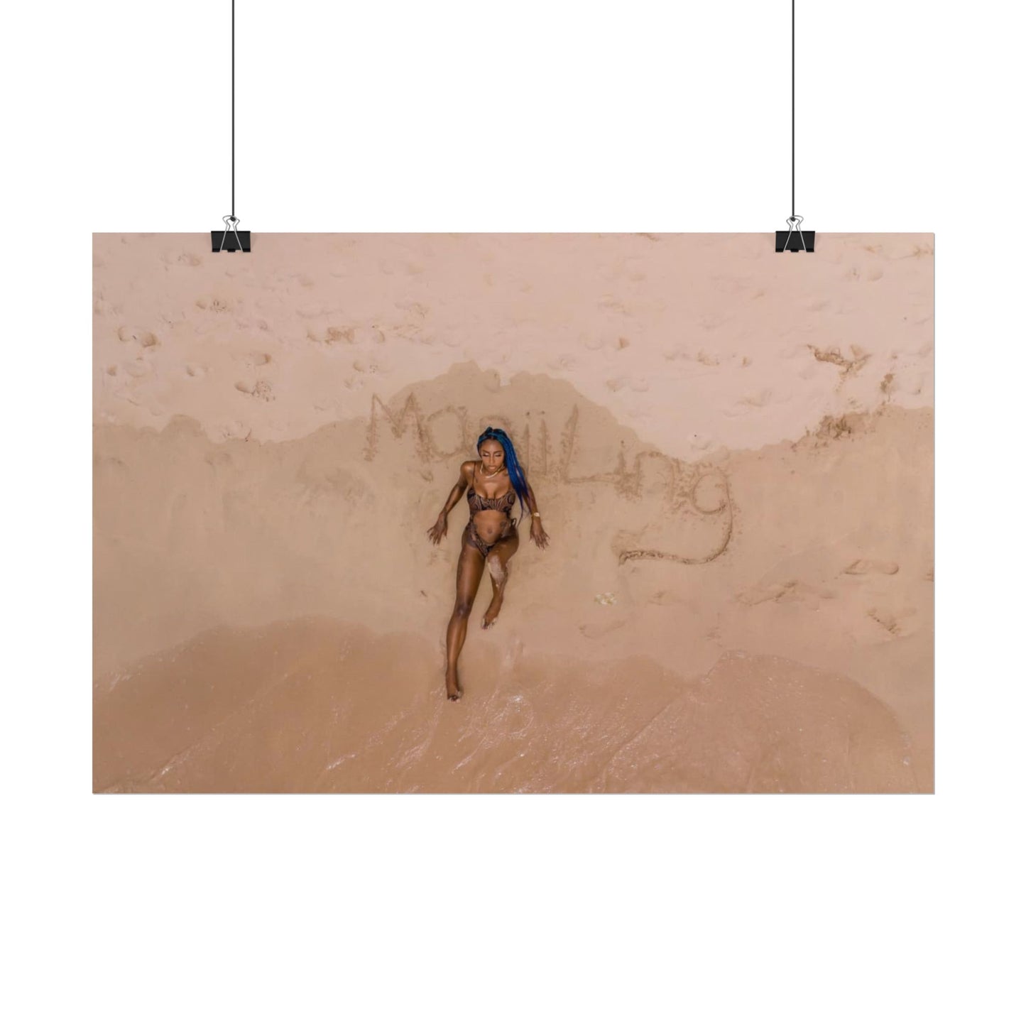 “Eternal Mark” – STILL HER Written in Sand Limited Edition Poster