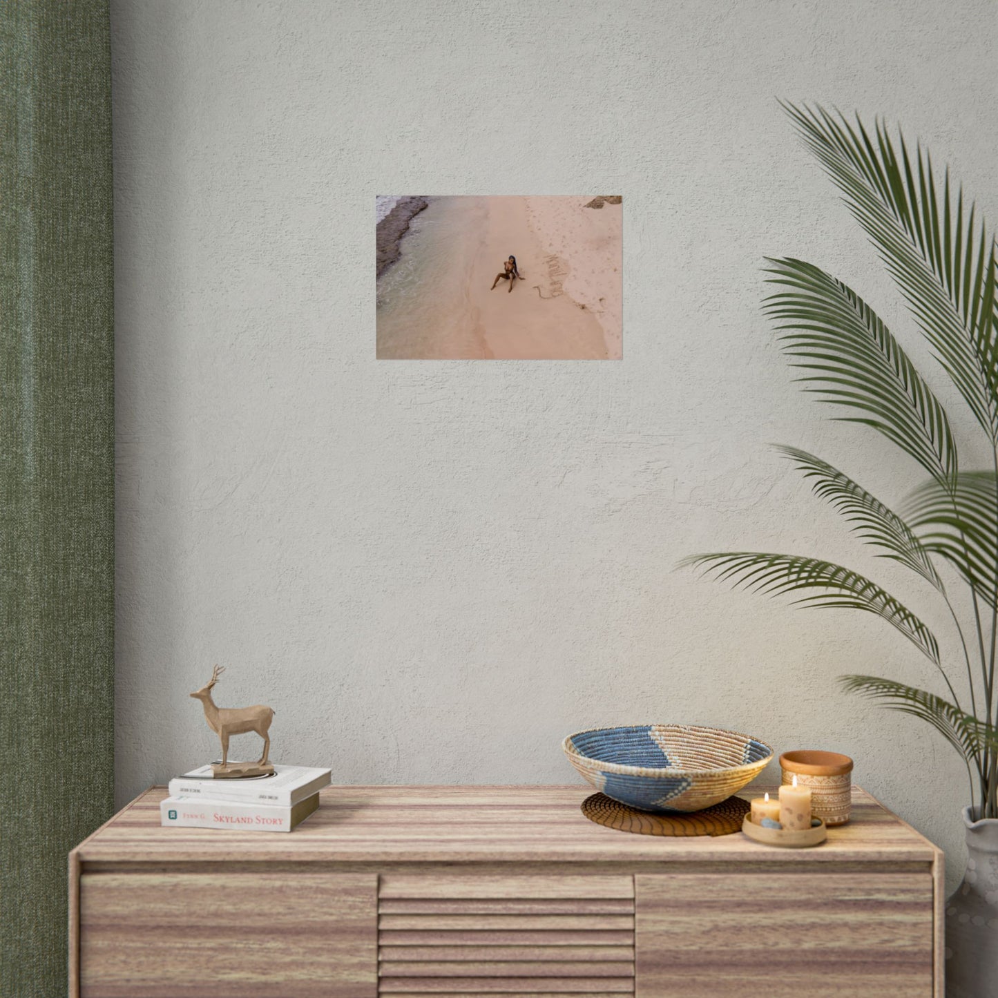 “Wave Written” – "STILL HER" Written in Sand Limited Edition Poster