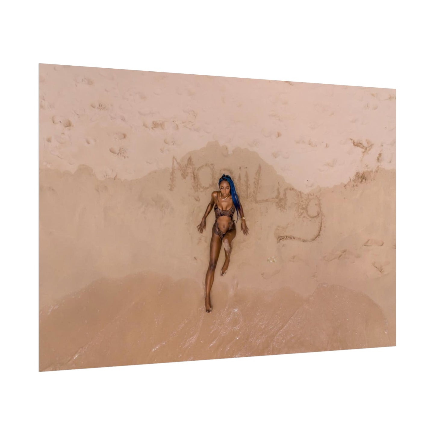“Eternal Mark” – STILL HER Written in Sand Limited Edition Poster