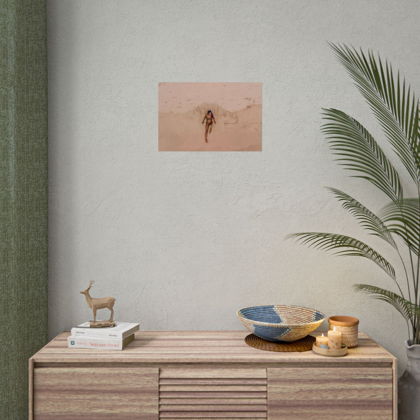 “Signed by the Tide” – "STILL HER" Written in Sand Limited Edition Poster