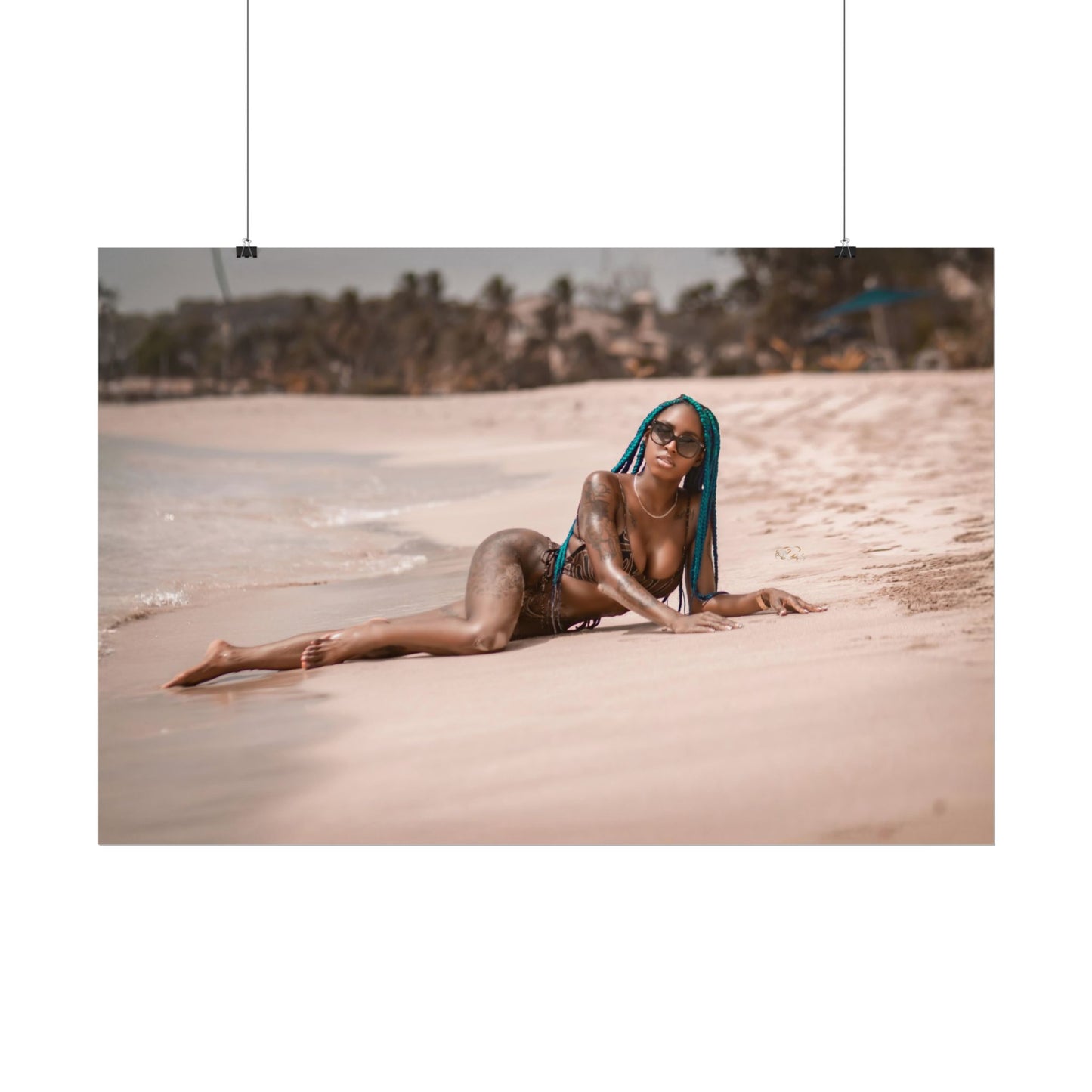 “Still Her” Ocean Wave Series – Blue Flame *Limited Edition Poster*