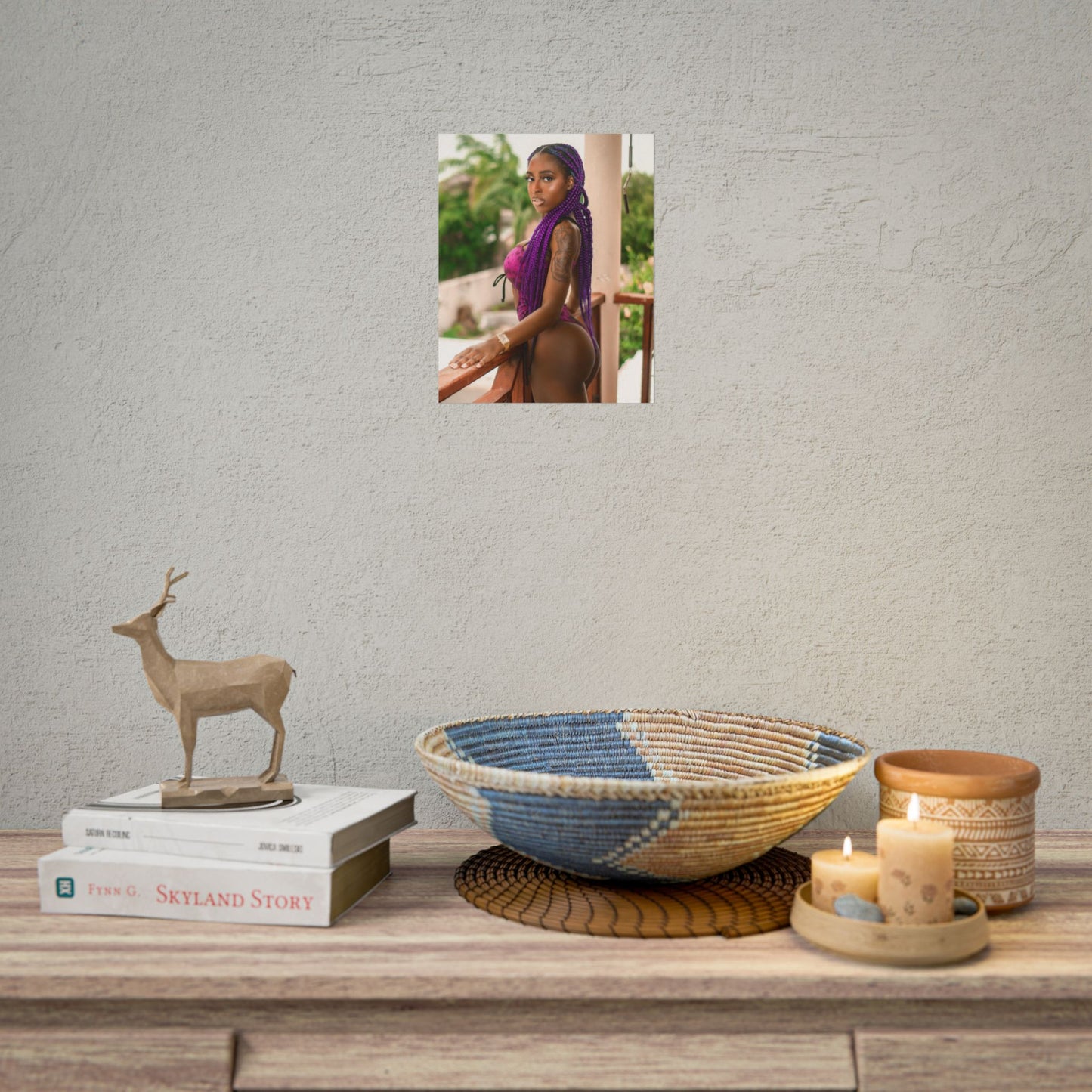 “Balcony Glow” – STILL HER Balcony Bliss Limited Edition Poster