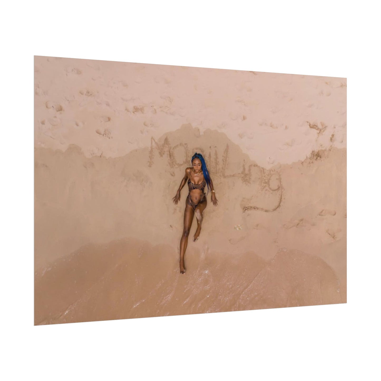 “Eternal Mark” – STILL HER Written in Sand Limited Edition Poster