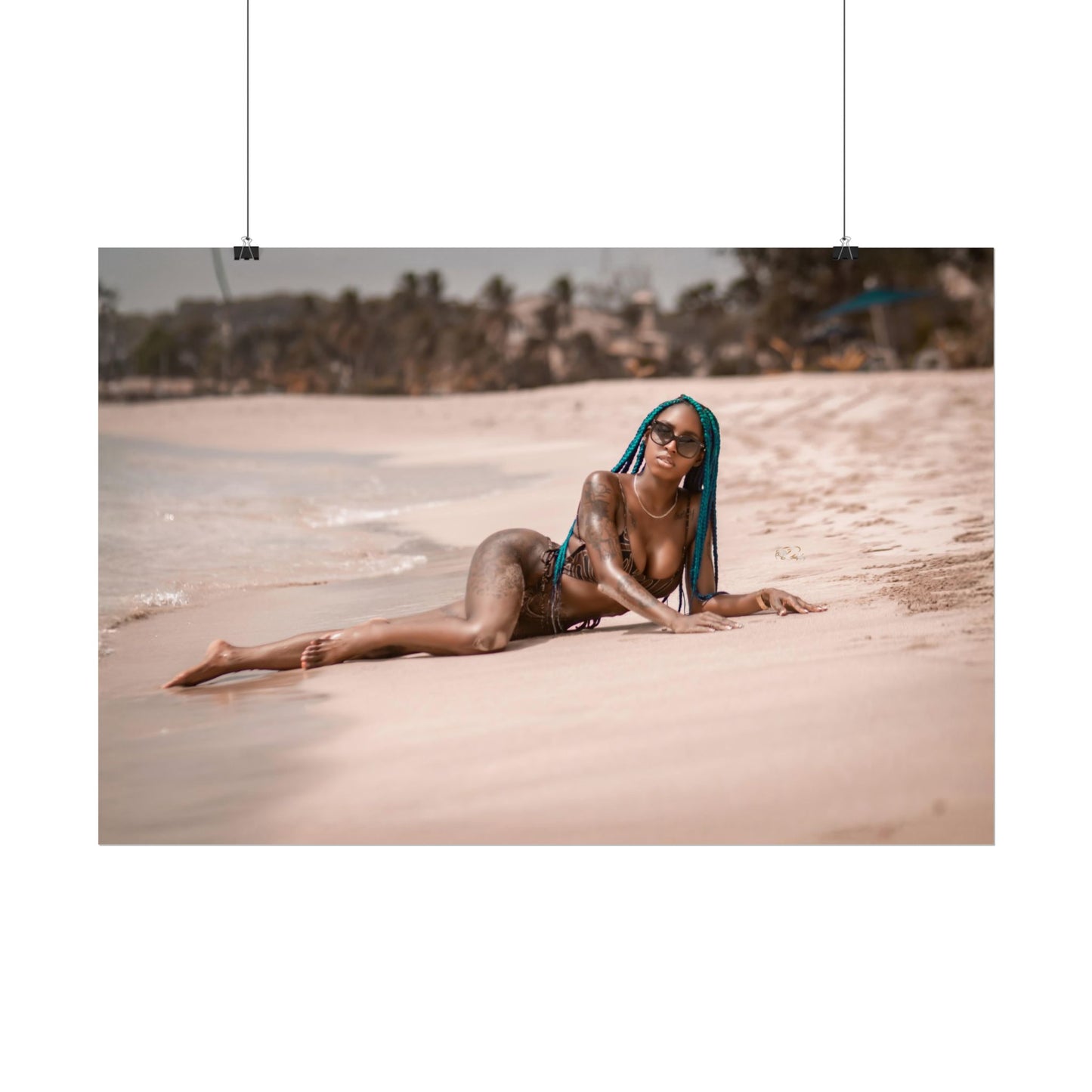 “Still Her” Ocean Wave Series – Blue Flame *Limited Edition Poster*