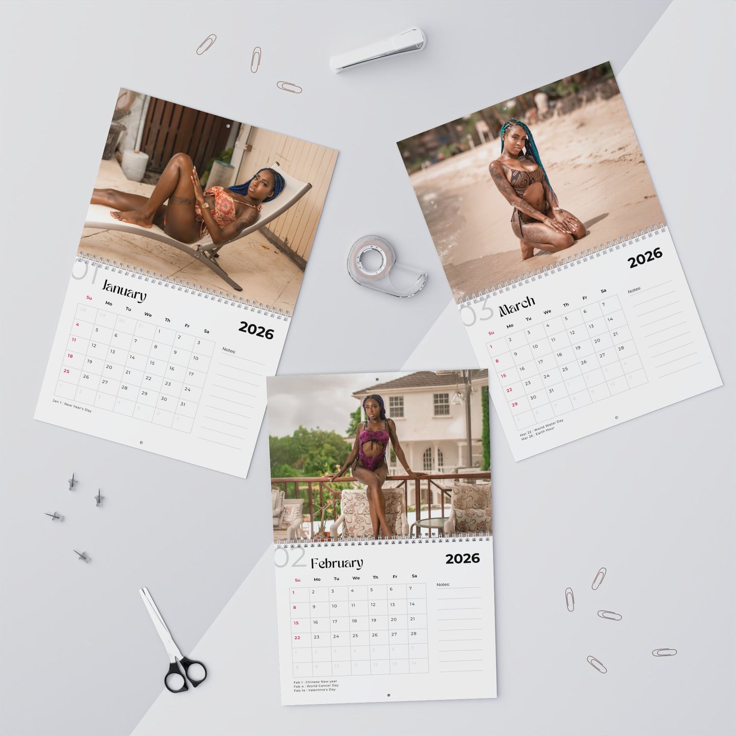 ✨ Still Her – 2026 Swimwear Calendar Bundle (w/ Digital EP) ✨ LIMITED EDITION