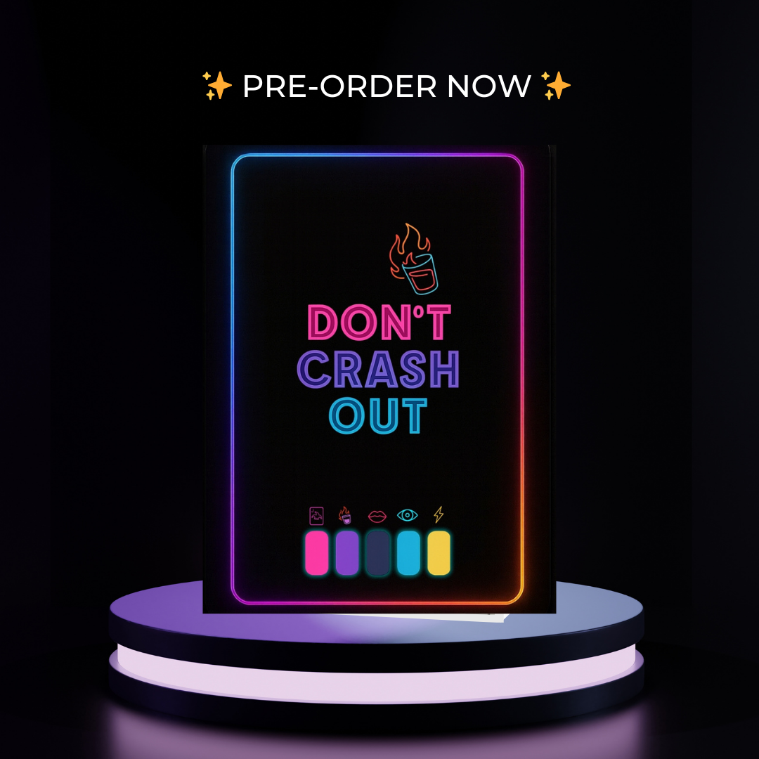 🔥 Don’t Crash Out – The Wild Card Party Game 🔥 [Pre-Order]